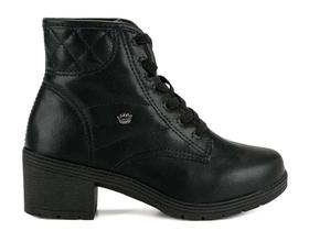 Bota Coturno Pink Cats Salto Bloco Infantil V4101 28/36