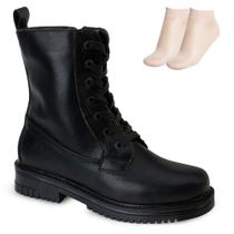 Bota Coturno Pink Moon e Meia MC23-72124 Bota Coturno Pink Moon e Meia MC23-72124