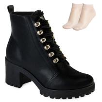 Bota Coturno Ramarim RM23-23561 Bota Coturno Ramarim RM23-23561