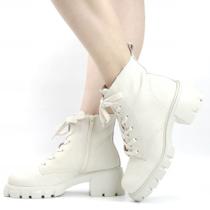 Bota Coturno Salto Bloco Bota Coturno Salto Bloco