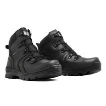 Bota Coturno Sniper Mid Couro Militar Confortável Macio Bota Coturno Sniper Mid Couro Militar Confortável Macio