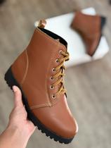 Bota Coturno Sola Tratorada