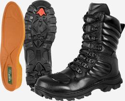 Bota Coturno Tático Force Militar, Motociclista, Adventure M