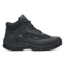 Bota Coturno Tático Militar Motociclista Adventure Couro