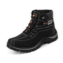 Bota Coturno Tenis Adventure Cano Medio Solado Tratorado Antiderrapante Trilha Trabalho Resistente
