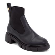 Bota Coturno Tratora Cano Médio Preto