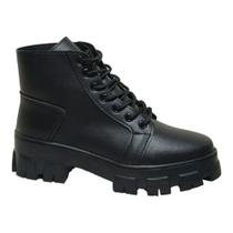 Bota coturno tratorada moda blogueira