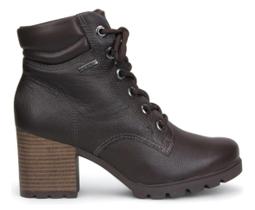 Bota Coturno Tratorado De Couro Dakota Salto Bloco G9791