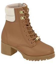 Bota Coturno Tratorado Infantil Menina Molekinha Saltinho