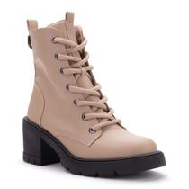 Bota Coturno Tratorado Salto Bloco Offline