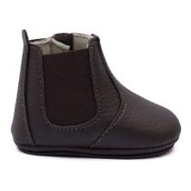 Bota Country Bebe Sapatinho Botinha Recem Nascido Em Couro