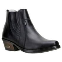Bota Country Capelli Boots Masculina Cano Curto Bico Fino