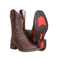 Bota Country Capelli Texana Feminina Couro Dia a Dia