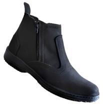 Bota Country Casual Masculina Couro Botina Resistente Forte Leve Macia Sola borracha Costurad R 2220