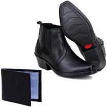 Bota Country Cla-Clê Masculina Couro Dia a Dia Confortável Bota Country Cla-Clê Masculina Couro Dia a Dia Confortável