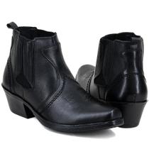 Bota Country Cla-Clê Masculina Couro Dia a Dia Confortável