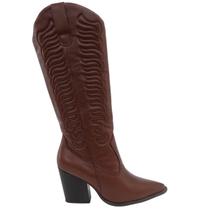 Bota Country em Couro Pele Natural 2428 Bota Country em Couro Pele Natural 2428