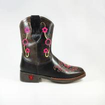 Bota Country Infantil Feminina LF Horse 2056