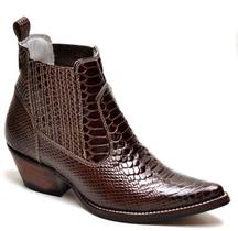 Bota Country Masculina Bico Fino Top Franca Shoes Cafe