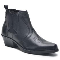 Bota Country Masculina Texana De Couro