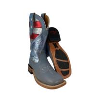 Bota Country Texana Feminina Goyazes Corriente Oceano Ref. 226402-CC Bota Country Texana Feminina Goyazes Corriente Oceano Ref. 226402-CC