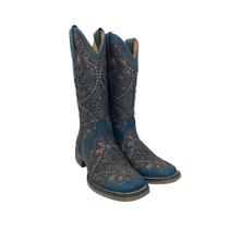 Bota Country Texana Feminina Goyazes Couro Dallas Ref. 223207-CF