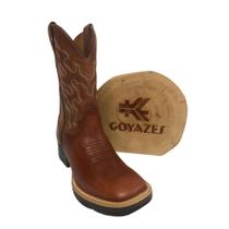 Bota Country Texana Masculina Goyazes Vernon Pinhão Ref: 201559-CJ