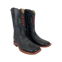 Bota Country Texana Masculina Jácomo Fóssil Oil Preto Ref.2961/RGDQL