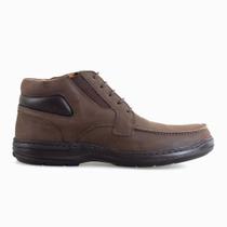 Bota Couro Anatomic Gel 1098 Rustc T Moro Original