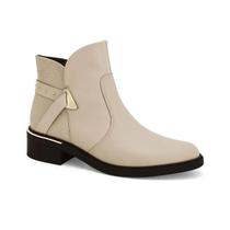 BOTA Couro Cano Curto ComfortFlex Feminina tamanho especial 25-69301 BOTA Couro Cano Curto ComfortFlex Feminina tamanho especial 25-69301