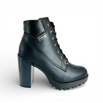 Bota Couro Feminina Moleca Napa Floather Bota Couro Feminina Moleca Napa Floather