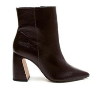 Bota Couro Marrom Cano Curto Cecconello 2626001-25 Bota Couro Marrom Cano Curto Cecconello 2626001-25