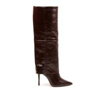 Bota Couro Marrom Cano Longo Cecconello 2624001-14 Bota Couro Marrom Cano Longo Cecconello 2624001-14