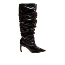 Bota Couro Preto Cano Longo Cecconello 2625001-1 Bota Couro Preto Cano Longo Cecconello 2625001-1