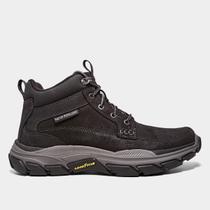 Bota Couro Skechers Respected Boswell Masculina