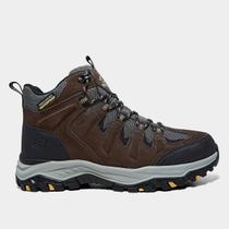 Bota Couro Skechers Rickter Branson Masculina Bota Couro Skechers Rickter Branson Masculina
