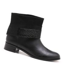 Bota couro/tecido artigiano/aveludado/nobuck preto 4016692 capodarte preto 36 Bota couro/tecido artigiano/aveludado/nobuck preto 4016692 capodarte preto 36