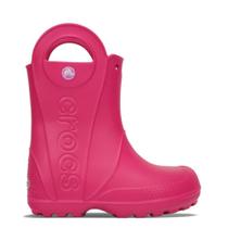 Bota crocs handle it rain boot kids candy pink