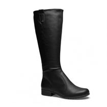 Bota Da Dakota Almeria Cano Longo Salto Baixo G9681 Preto