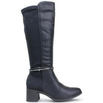 Bota Dakota Cano Alto G9622 Salto Bloco Feminino