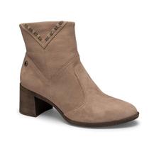 Bota Dakota Cano Curto de Couro - Feminina