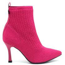 Bota Dakota Cano Curto Malha Salto Fino Feminino G5813