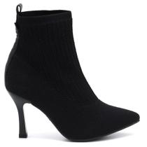 Bota Dakota Cano Curto Malha Salto Fino Feminino G5813
