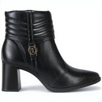 Bota Dakota Cano Curto Salto Bloco D2161 Feminino