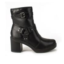 Bota Dakota Cano Curto Salto Bloco Sintético 7cm