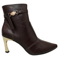 Bota Dakota Cano Curto Salto Fino Feminino