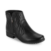 Bota Dakota cano Curto Salto Rasteira Zíper Lateral Super Leve e Confortável Feminina D2184 (66460) Bota Dakota cano Curto Salto Rasteira Zíper Lateral Super Leve e Confortável Feminina D2184 (66460)