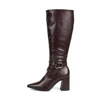 Bota Dakota Cano Longo Com Salto Bloco e Fivela REF:D2171 Bota Dakota Cano Longo Com Salto Bloco e Fivela REF:D2171