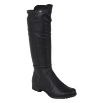 Bota Dakota Cano Longo Tratorado Sintética De Ziper Lateral Super Leve e Confortável D0641 (66474)