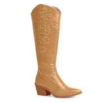 Bota Dakota Cano Longo Western Country Salto Médio D2761 Cor:MousseTamanho:35 Bota Dakota Cano Longo Western Country Salto Médio D2761 Cor:MousseTamanho:35